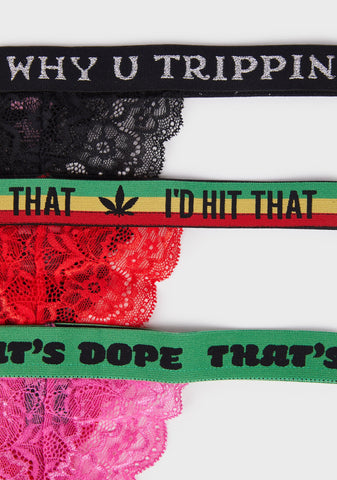 The Dank Side Thong Set