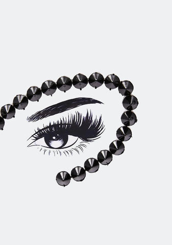 Night Bad Ass Spikes Face Jewels