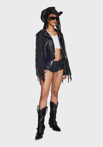 Ryder Fringe Moto Jacket