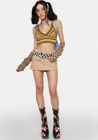 Taste The Feeling Crochet Top