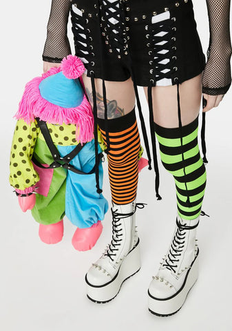 Radical Riot Spiked Platform Boots
