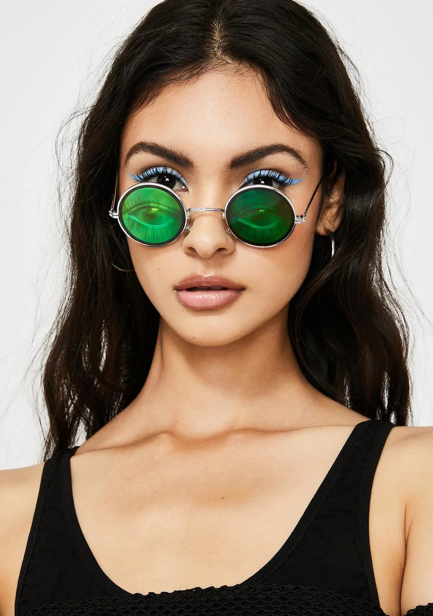 Eyes On U Hologram Sunglasses
