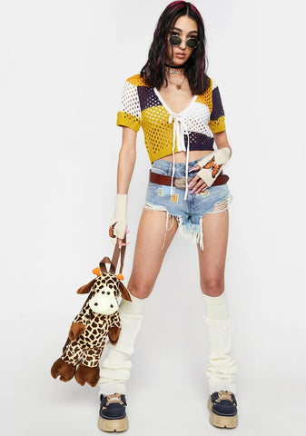 Make A Bet Crochet Top