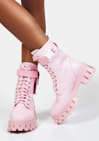 Baby Banshee Combat Boots