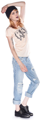 Rad Tee - Light Brown