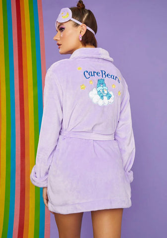 Cuddle Puddle Bedtime Robe And Eye Mask Set