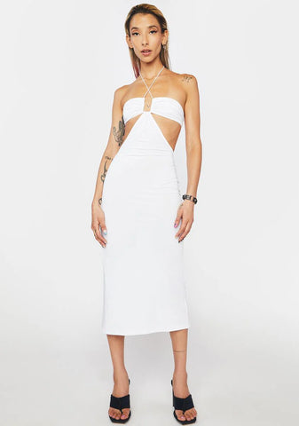 Blanc What A Night Midi Dress