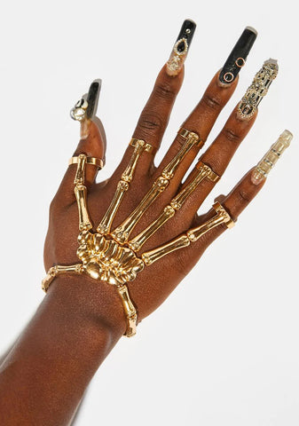 Skeleton Scare Rings Hand Jewelry