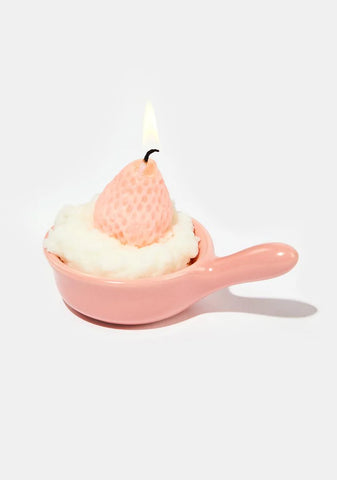 Strawberry Shortcake Candle