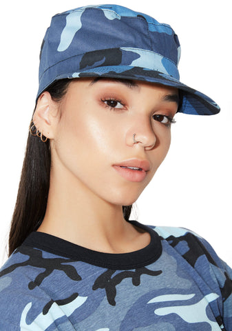 Sky Camouflage Fatigue Cap