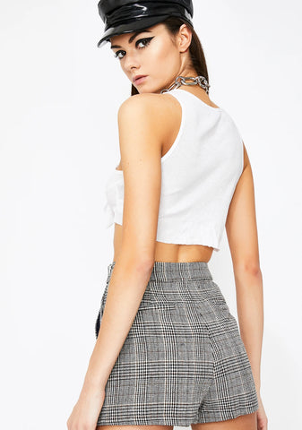 Plaid Princess Shorts