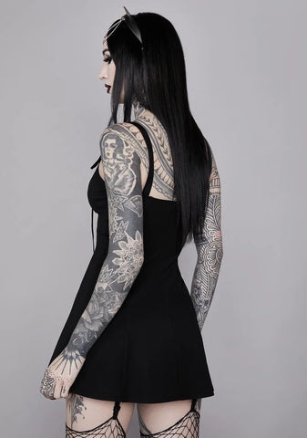 Mortal Maven Mini Dress