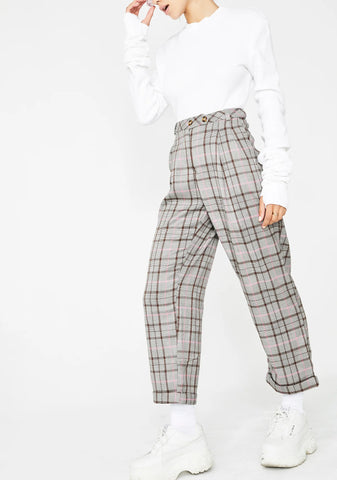 School Daze Plaid Pants