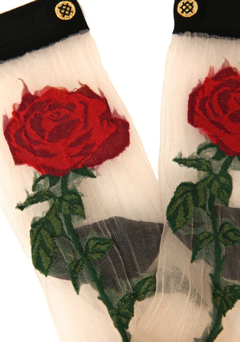 The Rose Anklet Socks