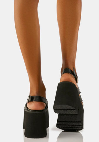 Ashes-12 Platform Sandals