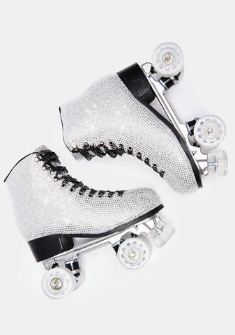 Icy Billionaire Bling Roller Skates