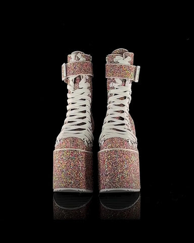 Sugar Coated Traitor Boots - Confetti
