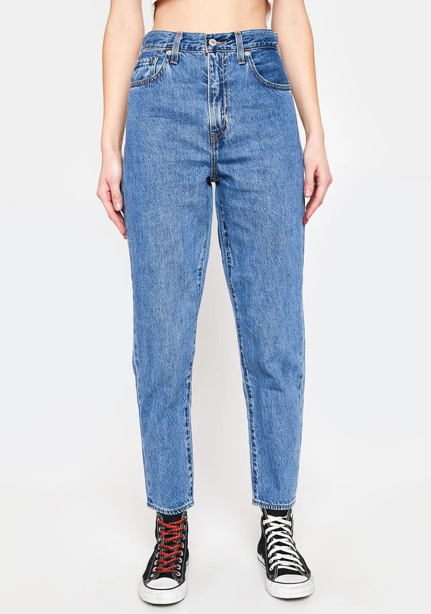 High Loose Taper Hold My Purse Denim Jeans