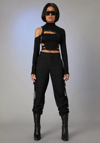 Passport Filler Buckle Strap Top