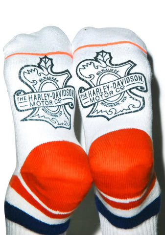x Harley Davidson Historic Knee High Socks
