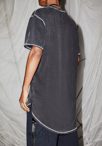 Reverb Unisex Contrast Stitch Pocket Tee