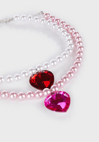 Two Become One Choker Set