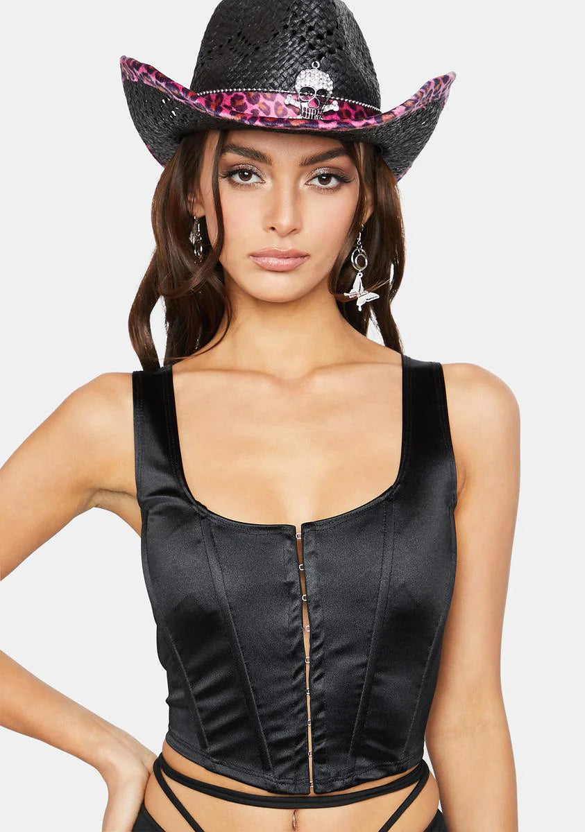 Ink A Masterpiece Satin Corset