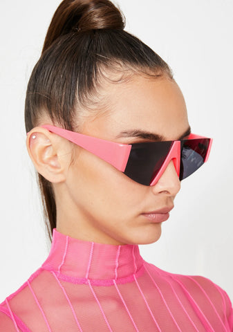 Baddie Bae Shield Sunglasses