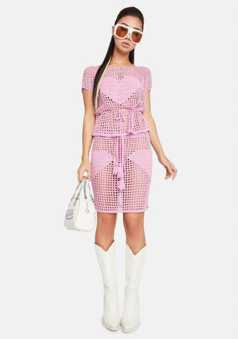 Blush Fleeting Love Crochet Set