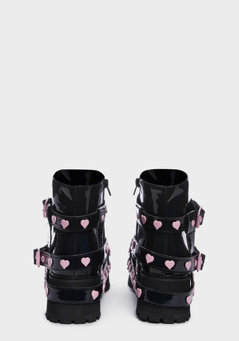 Slayr Bndg Heart Boots