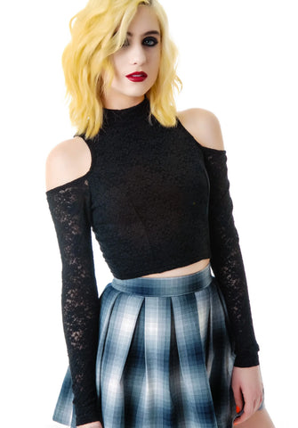 Imogen Crop Top - Black