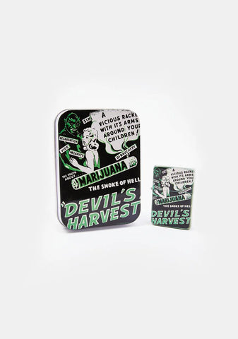 Devil's Harvest Lighter With Tin