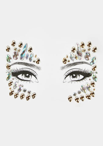 Queen Sparkle Haven Iridescent Face Gems