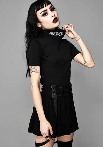 Lord Have Mercy Mock Neck Top