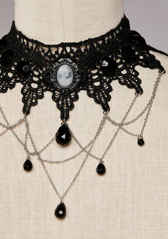 Haunted Hallows Beaded Choker