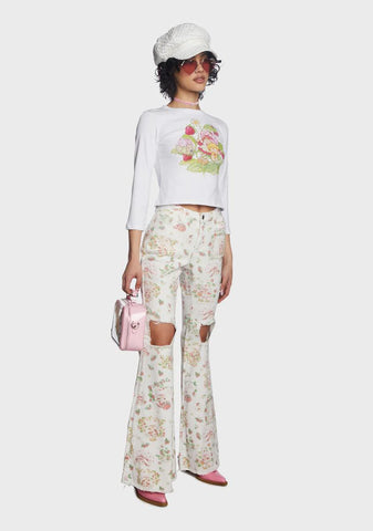 World Of Friends Cropped Tee