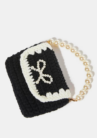 No Ordinary Life Knit Handbag