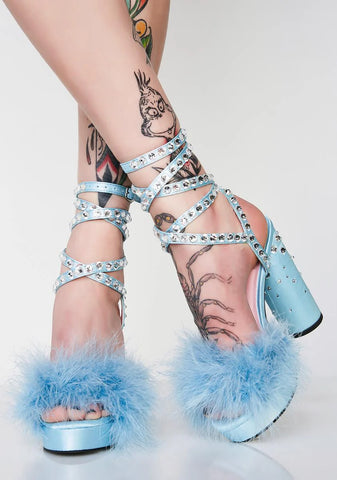 Boudoir Baby Fluffy Heels