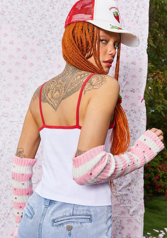 Rosy Cheeked Day Crop Tank