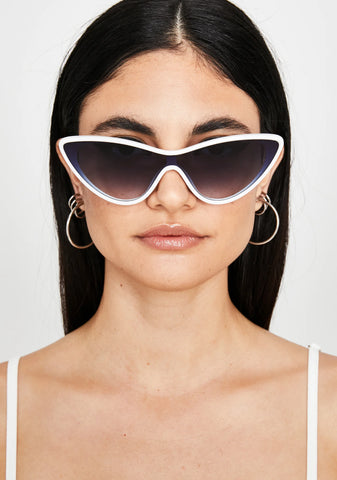 Icy Hamptons Hangover Cat Eye Sunglasses