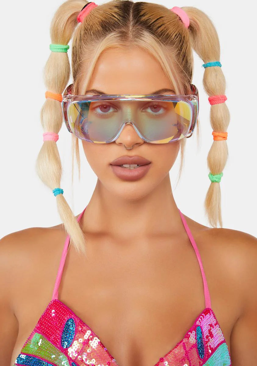 Electric Feel Iridescent Sunglasses