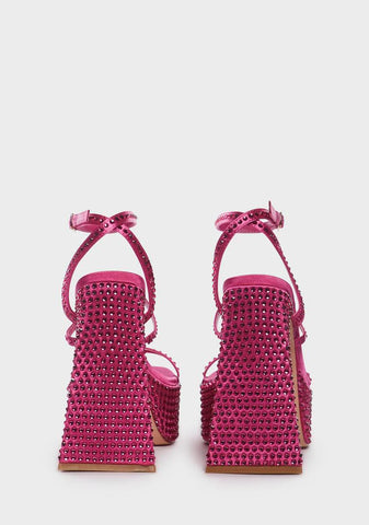 Asking For Drama Block Heels