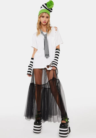 Scare Alike Skinny Tie