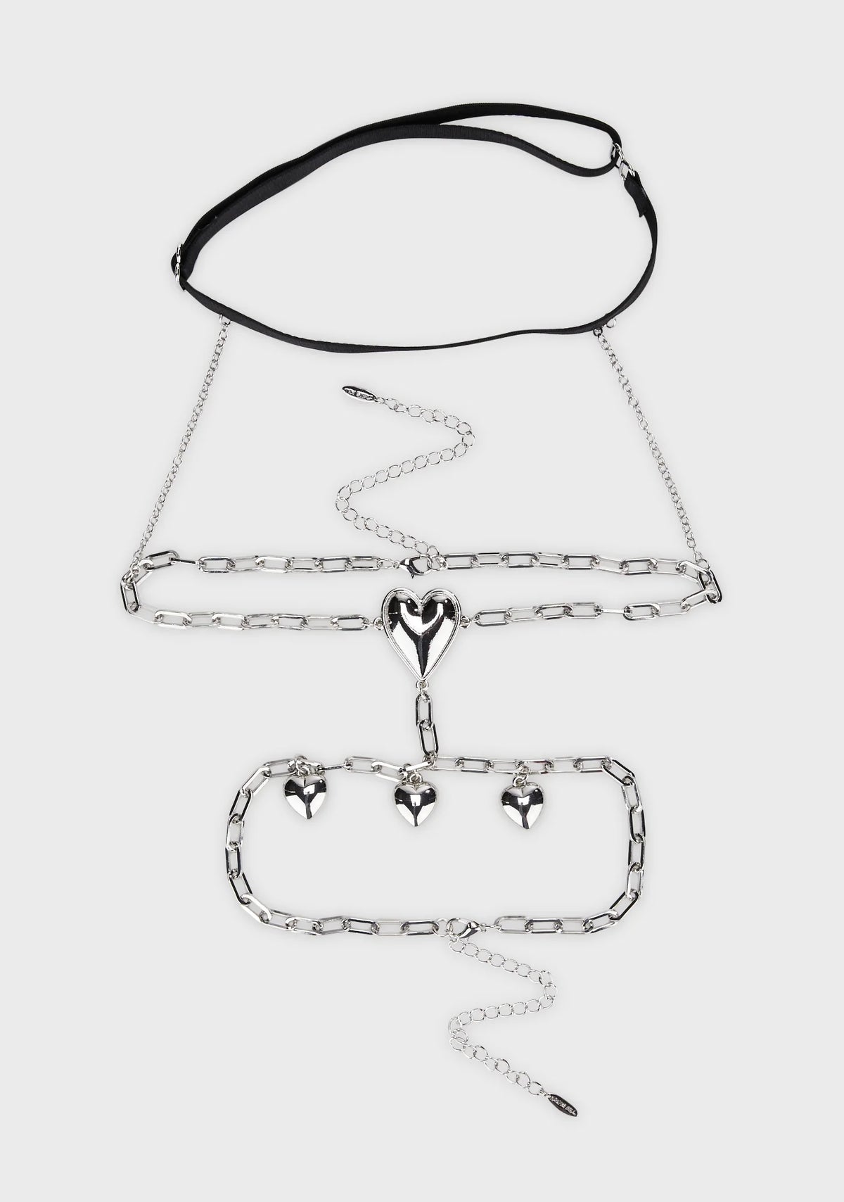 Heart Ablaze Thigh Chain