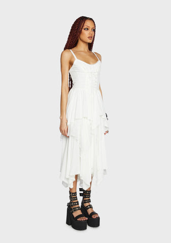 True Spells Midi Dress