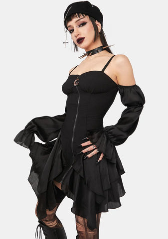 Witchy Corset Mini Dress