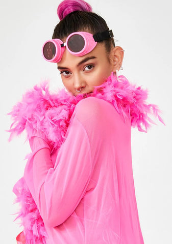 Candy No Presha Feather Robe