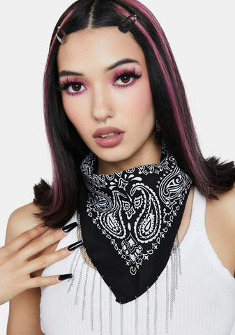 Black Knox Chained Bandana