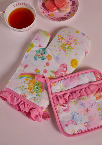 On A Cloud Potholder And Oven Mitt Set