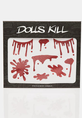 Thicker Than Blood Face & Body Stickers